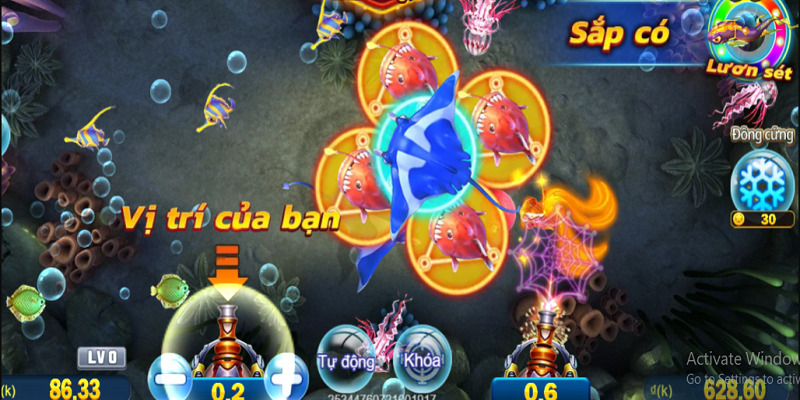 Royal Fishing sở hữu nhiều loại boss khủng