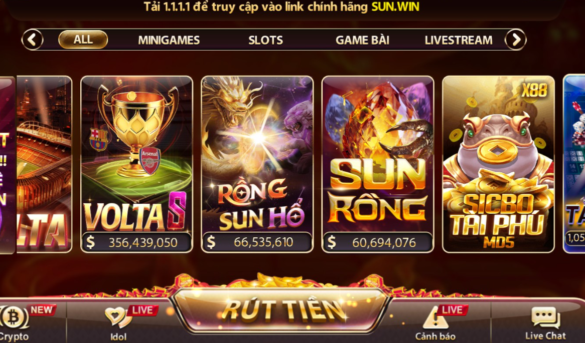 Sơ lược thông tin về game Hổ Sun Rồng Sunwin