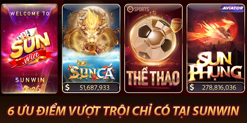Sunwin có mini game hấp dẫn